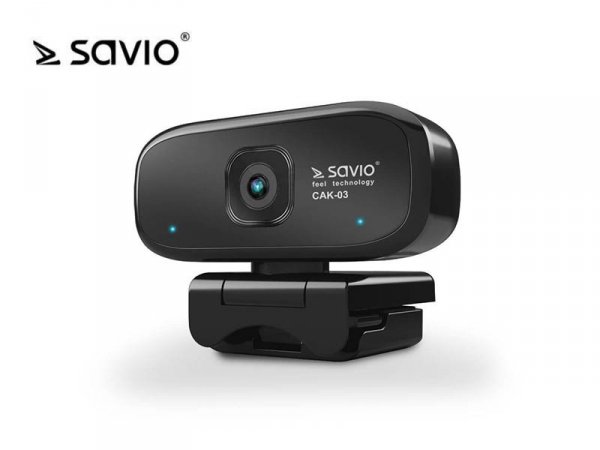 Elmak Kamera Internetowa USB HD SAVIO CAK-03 z mikrofonem, 1280x720