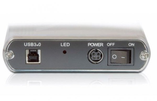 Delock Obudowa HDD zewnętrzna  SATA 3.5 USB 3.0 srebrna