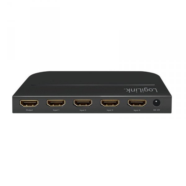 LogiLink Przełącznik 4xHDMI 4K z pilotem