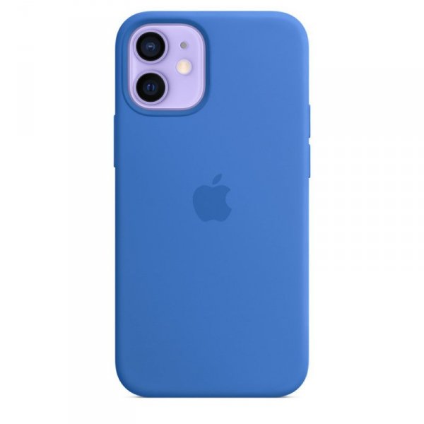 Apple Etui iPhone 12/12Pro Silicone Capri Blue