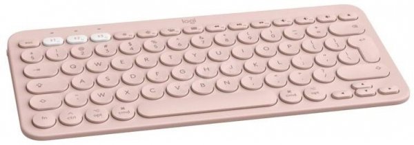 Logitech Klawiatura K380 dla urządzeń Mac US 920-010406 różowa