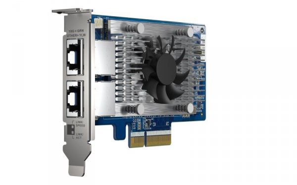 QNAP Karta QXG-10G2T-X710 Dual-port Network Adapter Intel700 series EthernetController