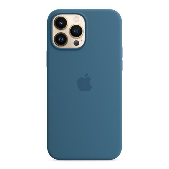 Apple Etui silikonowe z MagSafe do iPhonea 13 Pro Max - zielonomodre