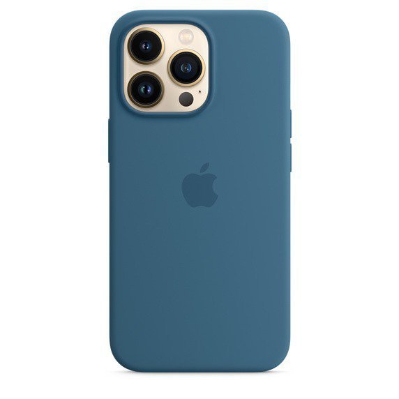 Apple Etui silikonowe z MagSafe do iPhonea 13 Pro - zielonomodre