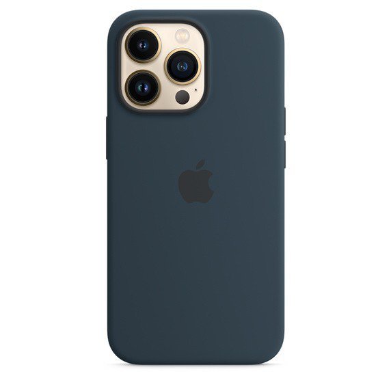Apple Etui silikonowe z MagSafe do iPhonea 13 Pro - błękitna toń