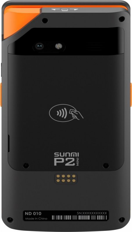 Sunmi Terminal patniczny P2 Mini, Android 9.0 GO, 1GB+8GB, Rear CAM:5M, WIFI, 4G no call