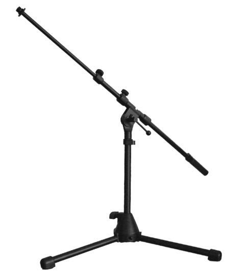 CAYMON CST259/B - statyw perkusyjny mikrofonowy z ramieniem, regulowany, czarny