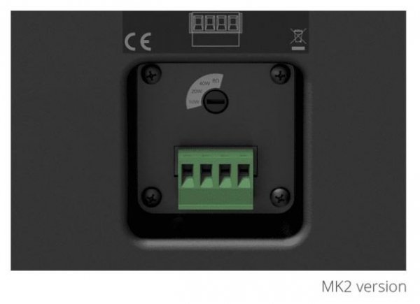 AUDAC Uniwersalne głośniki ścienne WX502MK2/B (2 sztuki) - 5 1/4 cala Czarne