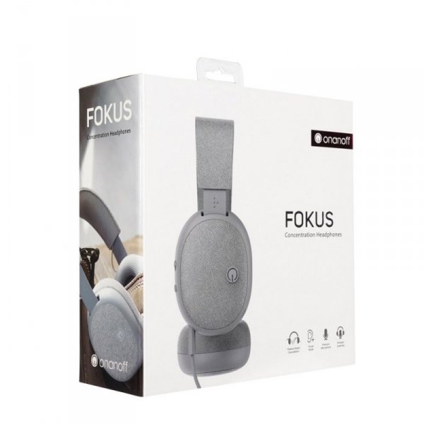 Buddy Phones Słuchawki Fokus Stal