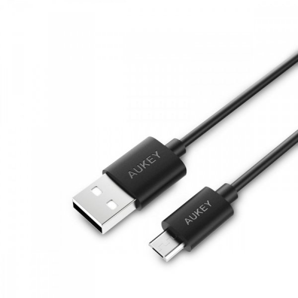 AUKEY CB-D03 OEM szybki kabel Quick Charge micro USB-USB | 0.3m | 2.4A | 480 Mbps