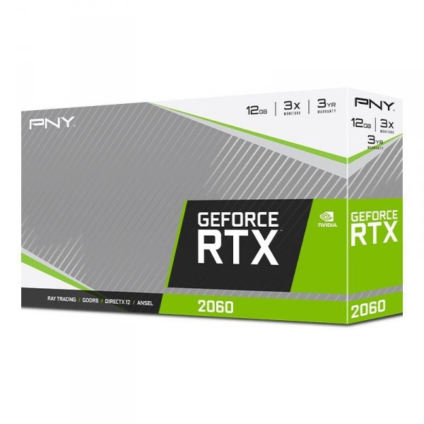 PNY Karta graficzna GeForce RTX 2060 12GB DUAL FAN