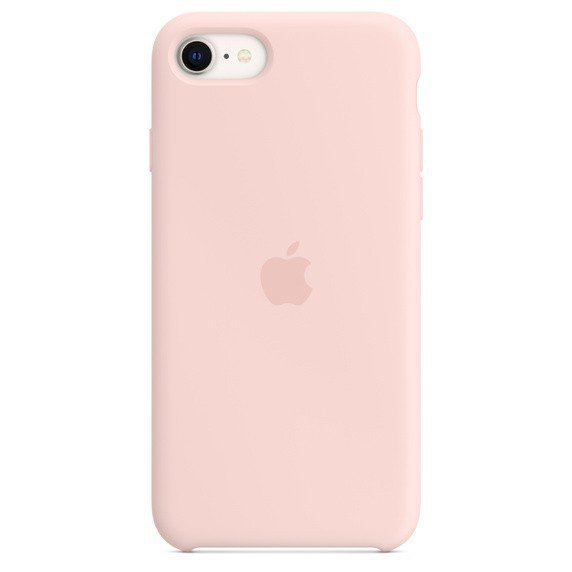 Apple Etui silikonowe do iPhonea SE - kredowy róż