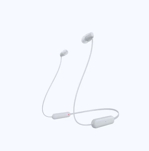 Sony Słuchawki WI-C100 białe