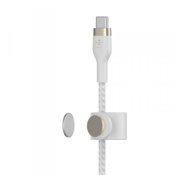 Belkin Kabel BoostCharge USB-C/Lightning Silikonowy w oplocie 2m biały