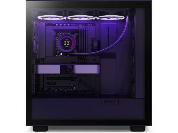 NZXT Obudowa H7 Flow z oknem Czarna