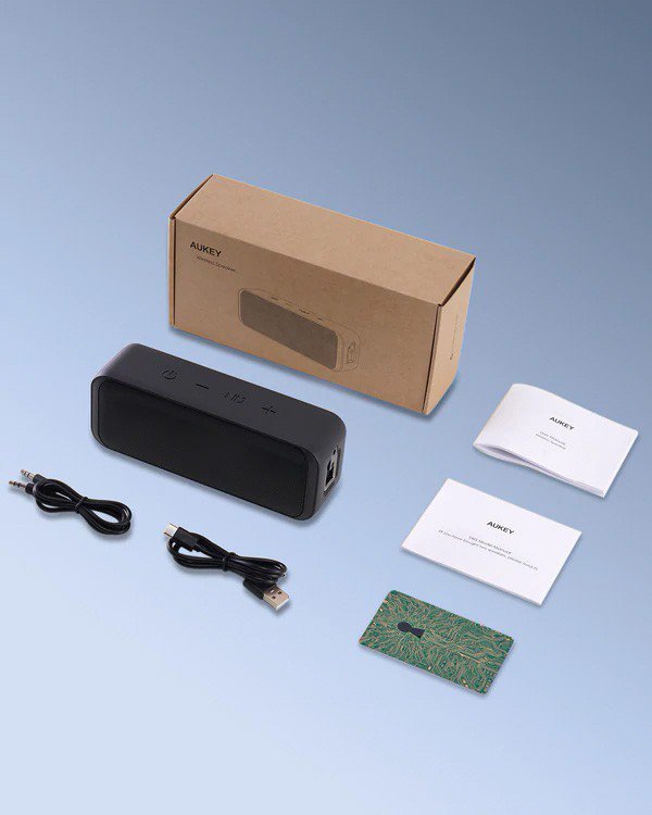 AUKEY SK-A2 Głośnik Bluetooth 5.0 | wodoodporny IPX7 | 28h | 10W | TWS