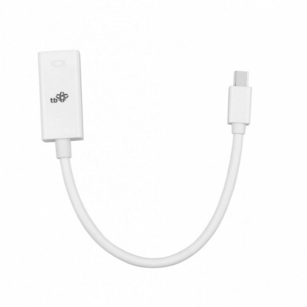 TB Adapter Mini DisplayPort M - HDMI F biały