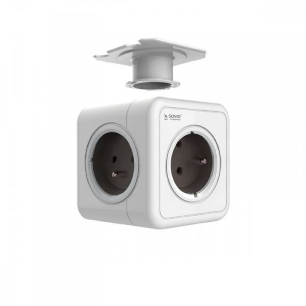 Savio Listwa zasilająca Powercube, 5 gniazd, przewód 3m, PC-03