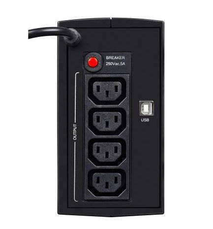 EVER Zasilacz UPS EVER DUO 550 AVR + LISTWA CLASSIC 1,5m