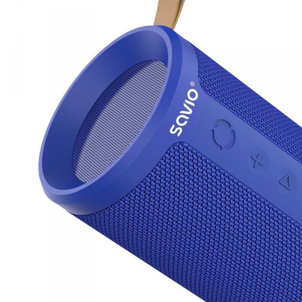 Savio Bezprzewodowy Głośnik Bluetooth, niebieski, BS-031