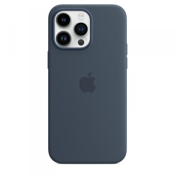 Apple Etui silikonowe z MagSafe do iPhone 14 Pro Max - sztormowy błękit