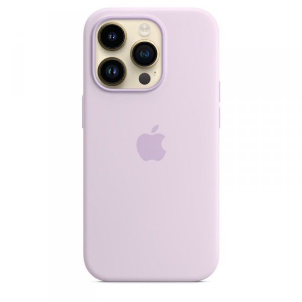 Apple Etui silikonowe z MagSafe do iPhone 14 Pro - liliowe