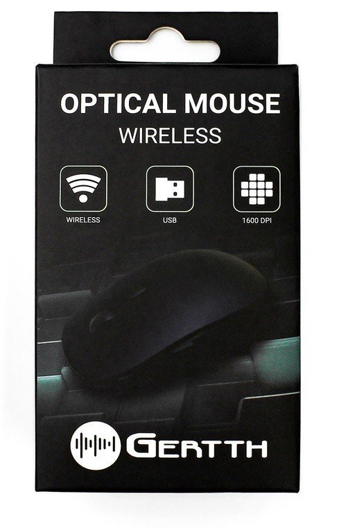 Gertth MYSZ BEZPRZEW. 1600 DPI, USB