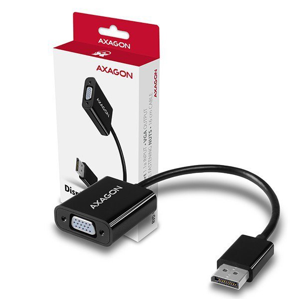 AXAGON RVD-VGN Adapter DisplayPort -&gt; VGA FullHD 1920x1200