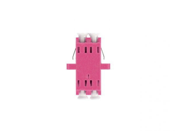 Lanberg Adapter światłowodowy MM LC/UPC duplex OM4