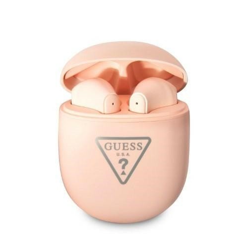 GUESS Słuchawki Bluetooth TWS GUTWST82TRP Różowe