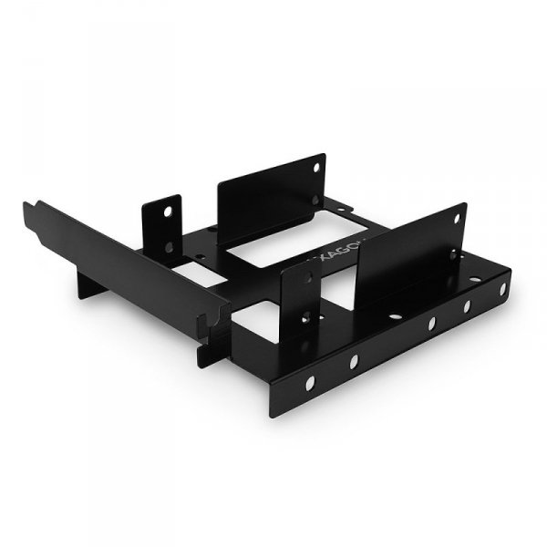 AXAGON RHD-P35 Ramka metalowa do montażu 2x 2.5&quot; HDD w pozycji PCI Czarna