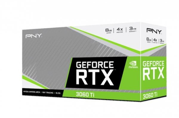 PNY Karta graficzna GeForce RTX 3060 Ti 8GB GDDR6X VERTO DUAL FAN