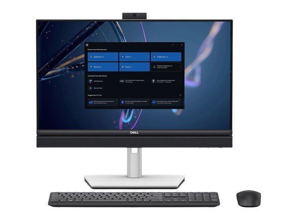 Dell Komputer Optiplex 24 AIO/Core i5-13500T/16GB/256GB SSD/23.8 FHD/Integrated/Adj Stand/FHD Cam/Mic/WLAN + BT/Wireless Kb & Mo