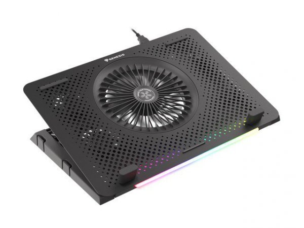 Natec Podstawka pod notebook Genesis Oxid 450 RGB  15.6&#039;&#039;