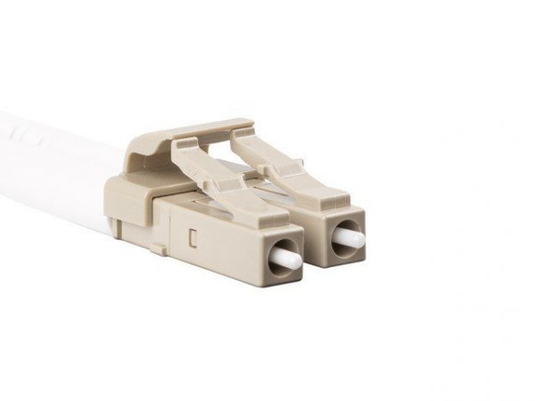 Lanberg Patchcord światłowodowy mm lc/upc-sc/upc duplex 3.0mm om4 50/125 2m fioletowy