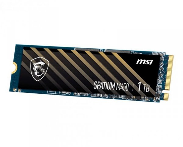 MSI Dysk SSD SPATIUM M450 1TB M.2 PCIe4 3600/3000MB/s