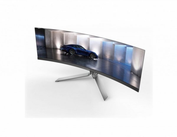 AOC Monitor PD49 49 cali Curved OLED 240Hz HDMIx2 DP HAS