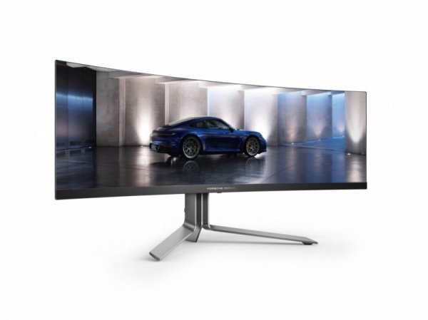 AOC Monitor PD49 49 cali Curved OLED 240Hz HDMIx2 DP HAS