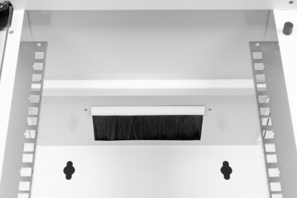 Digitus Szafa sieciowa wisząca 10 cali 12U, SOHO PRO 595 x 315 x 300 mm, nośność 60kg, drzwi szyba, niezłożona, Szara