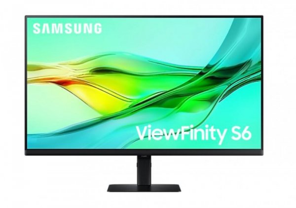Samsung Monitor 32 cale ViewFinity S60UD IPS 2560x1440 WQHD 16:9 1xHDMI 2xDP 1xUSB-C 90W 3xUSB-A 5ms PinP/PbyP 100Hz HAS+PIV pła