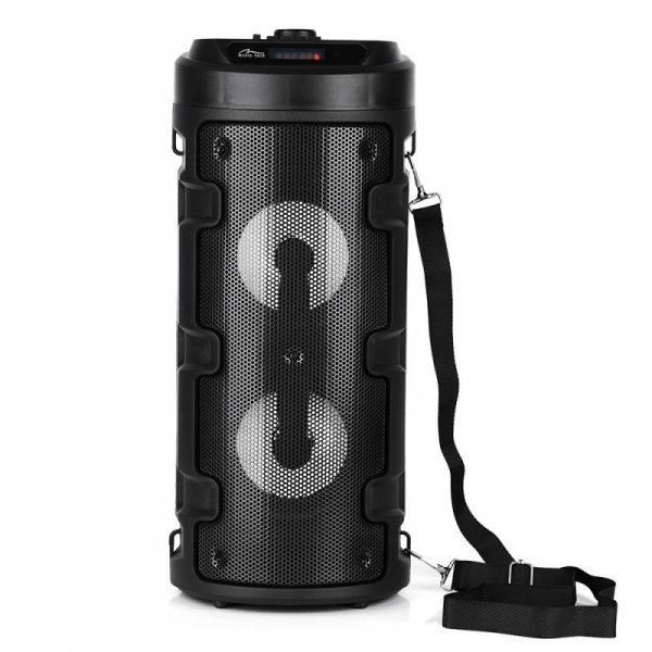 Media-Tech Głośnik PARTYBOX KEG BT MT3165 V2.0 Karaoke/Bluetooth 5.0+EDR/FM/MP3/MicroSD/USB/Equalizer/AUX/Jack 6.3/Pilot/Pasek/U