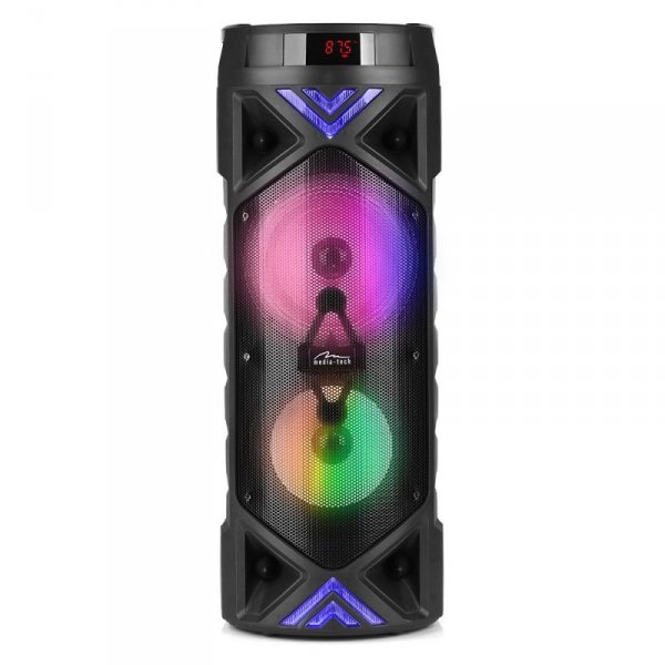 Media-Tech Głośnik FUNBOX KEG PRO MT3182 Karaoke/Bluetooth 5.0+EDR/FM/MP3?MicroSD/USB/Equalizer/AUX/Jack 6.3/Pilot/LED/RMS 50W/P