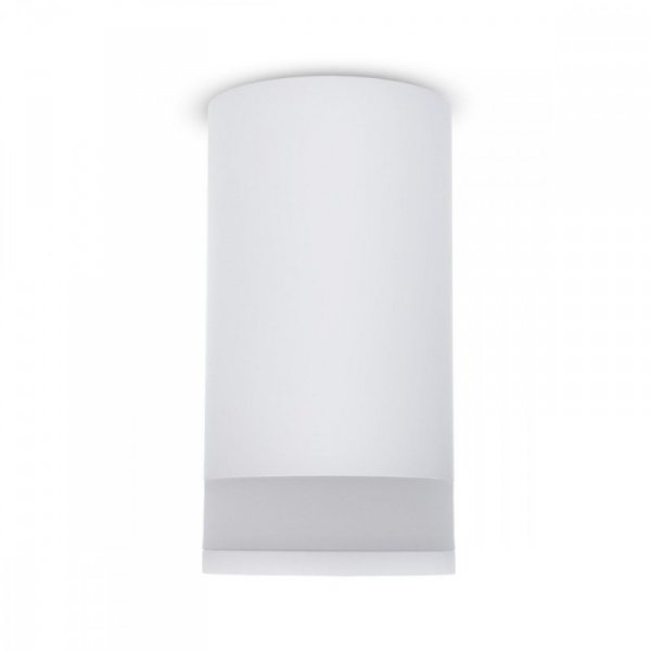Maclean Oprawa natynkowa/tuba GU10, biała MCE361 W aluminiowa