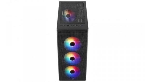 AeroCool Obudowa Designer Czarna Mid Tower RGB v1