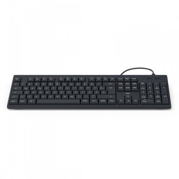 Hama Klawiatura CK-100 przewodowa Czarna