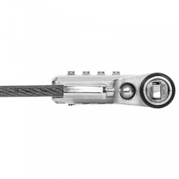 Targus Linka zabezpieczająca Defcon z zamkiem szyfrowym i możliwością resetowania kodu