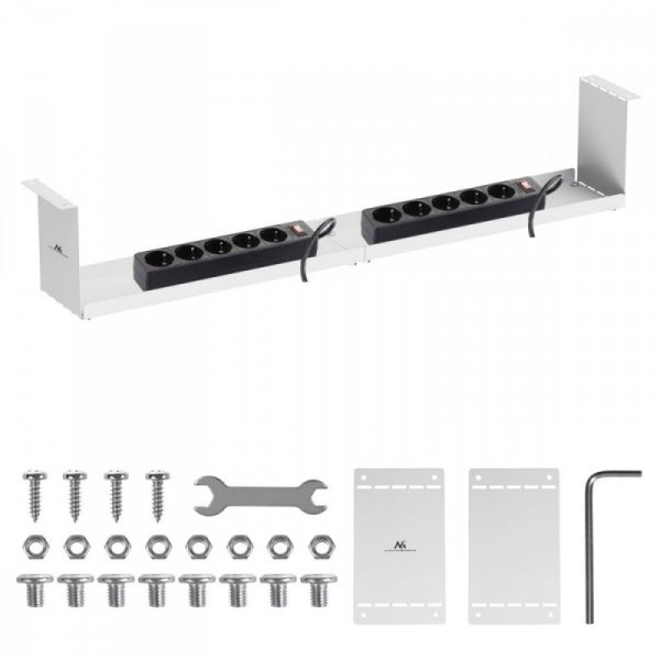 Maclean Kompaktowy organizer na kable MC-107 W