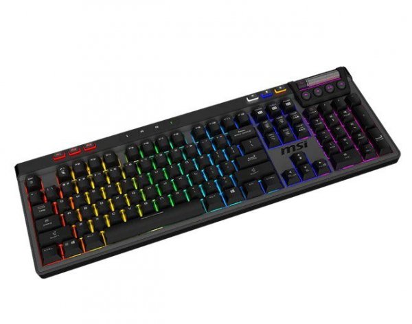 MSI Klawiatura gamingowa Strike Pro W Silent US