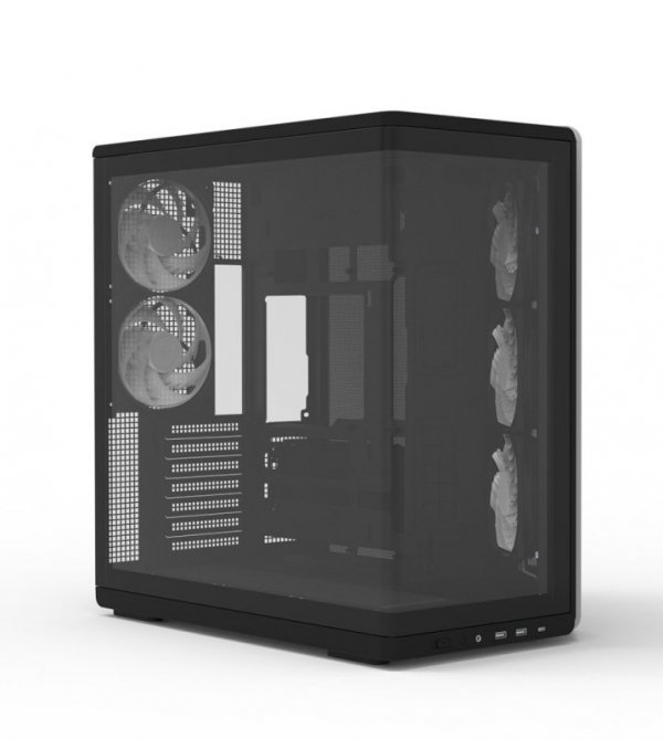 Zalman Obudowa P60 Mid-Tower 5x ARGB fans czarna