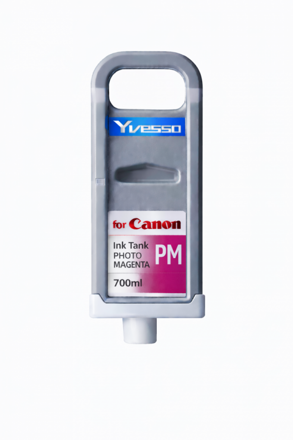 Tusz zamiennik Yvesso do Canon PFI-706PM (PFI706PM) Photo Magenta 700ml do iPF8300 / iPF8300S / iPF8400 / iPF8400S / ipf9400